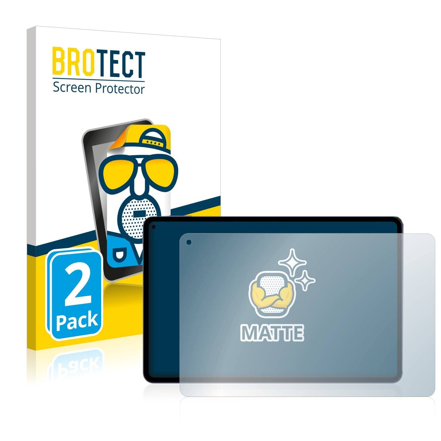 2x BROTECT Matte Displayschutzfolie für Chuwi Hipad Pro - Entspiegelt,