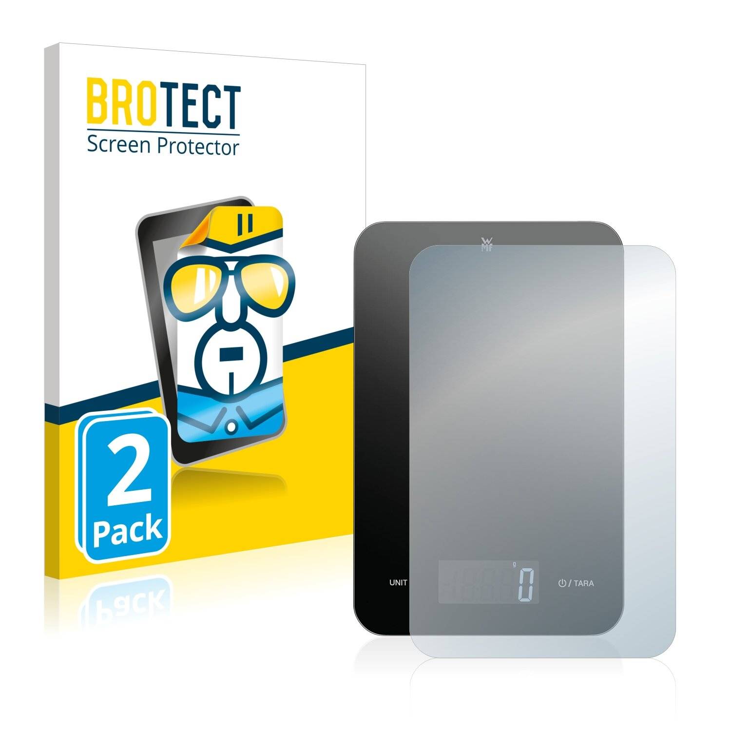 2x BROTECT HD-Clear Displayschutzfolie für WMF Digital kitchen