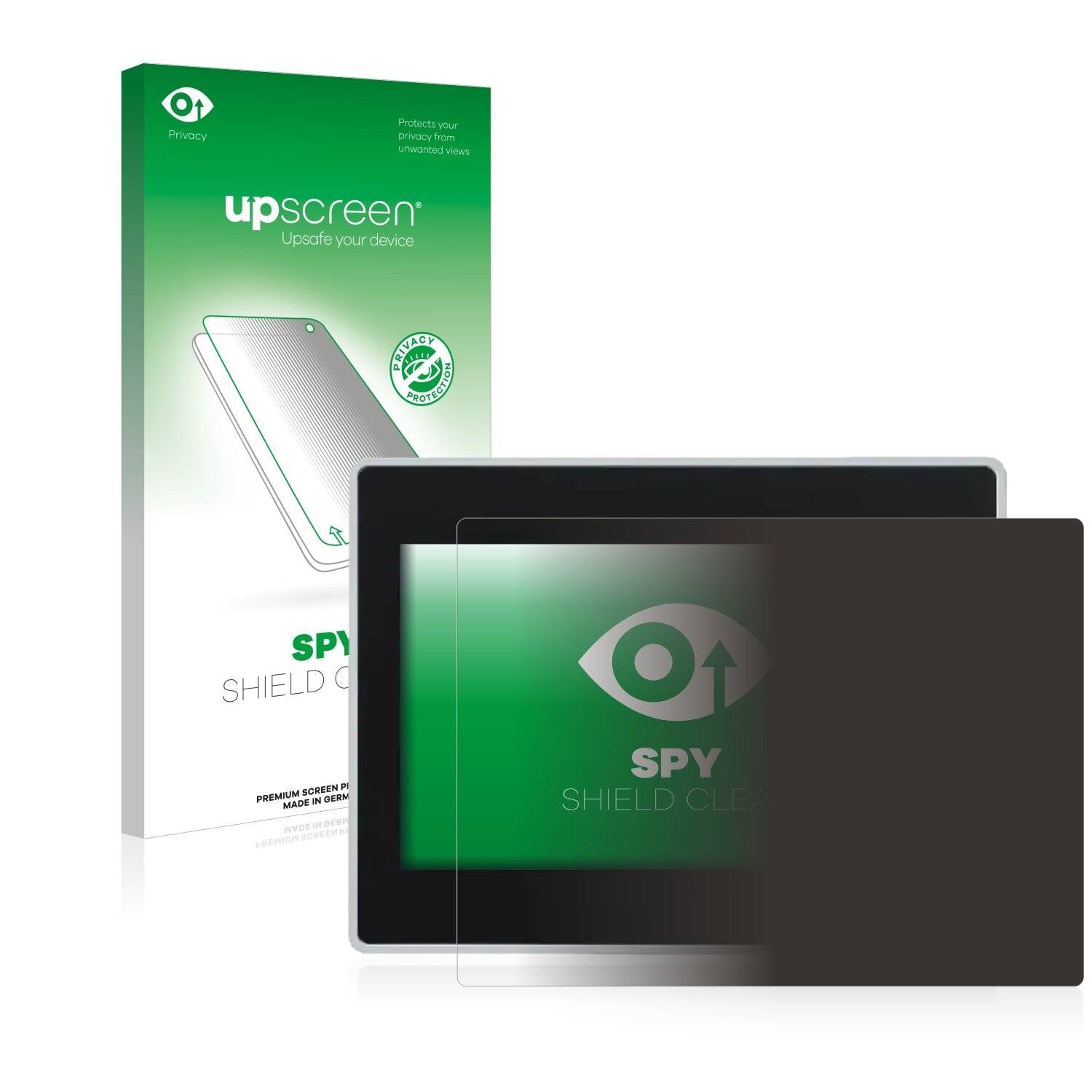 upscreen Spy Shield Clear Premium Blickschutzfolie für Panasonic