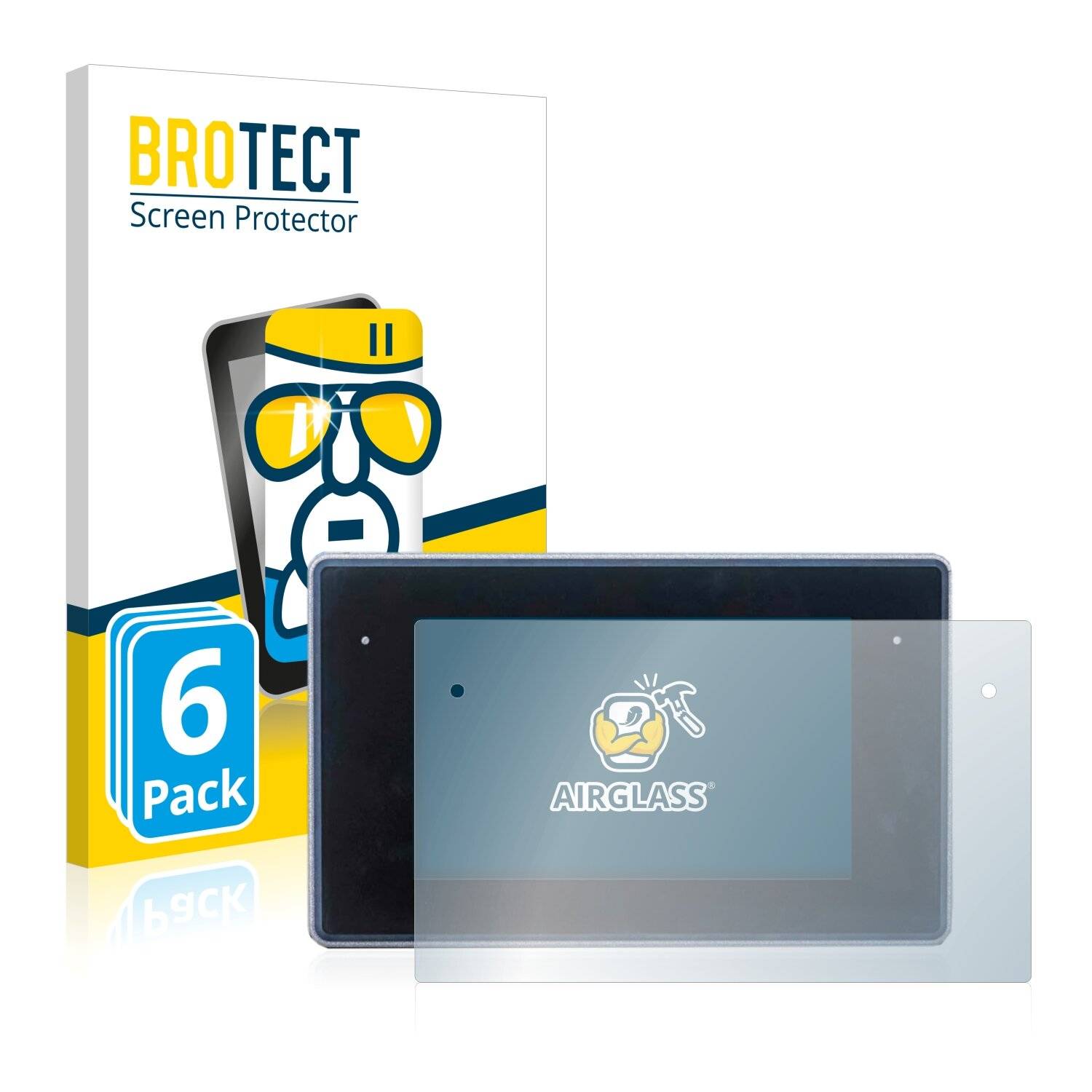 6x BROTECT AirGlass Schutzglas Folie für Topcon Opus
