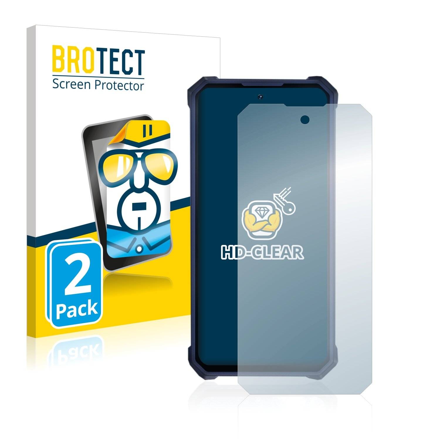 2x BROTECT HD-Clear Displayschutzfolie für iiiF150