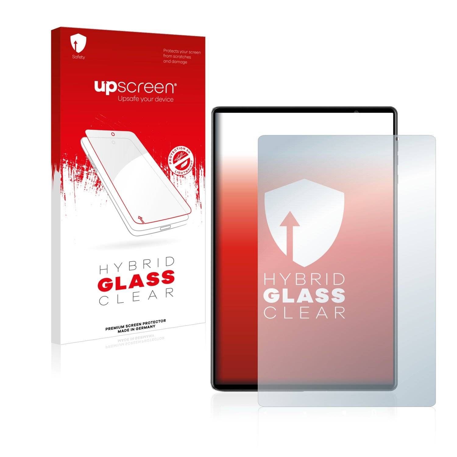 upscreen Hybrid Glass Clear Premium Schutzglas Folie für Toscido