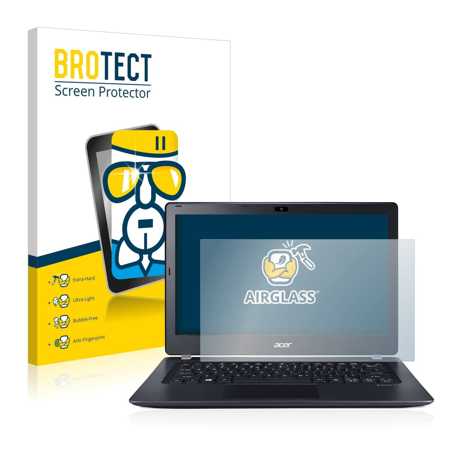BROTECT AirGlass Schutzglas Folie für Acer Aspire