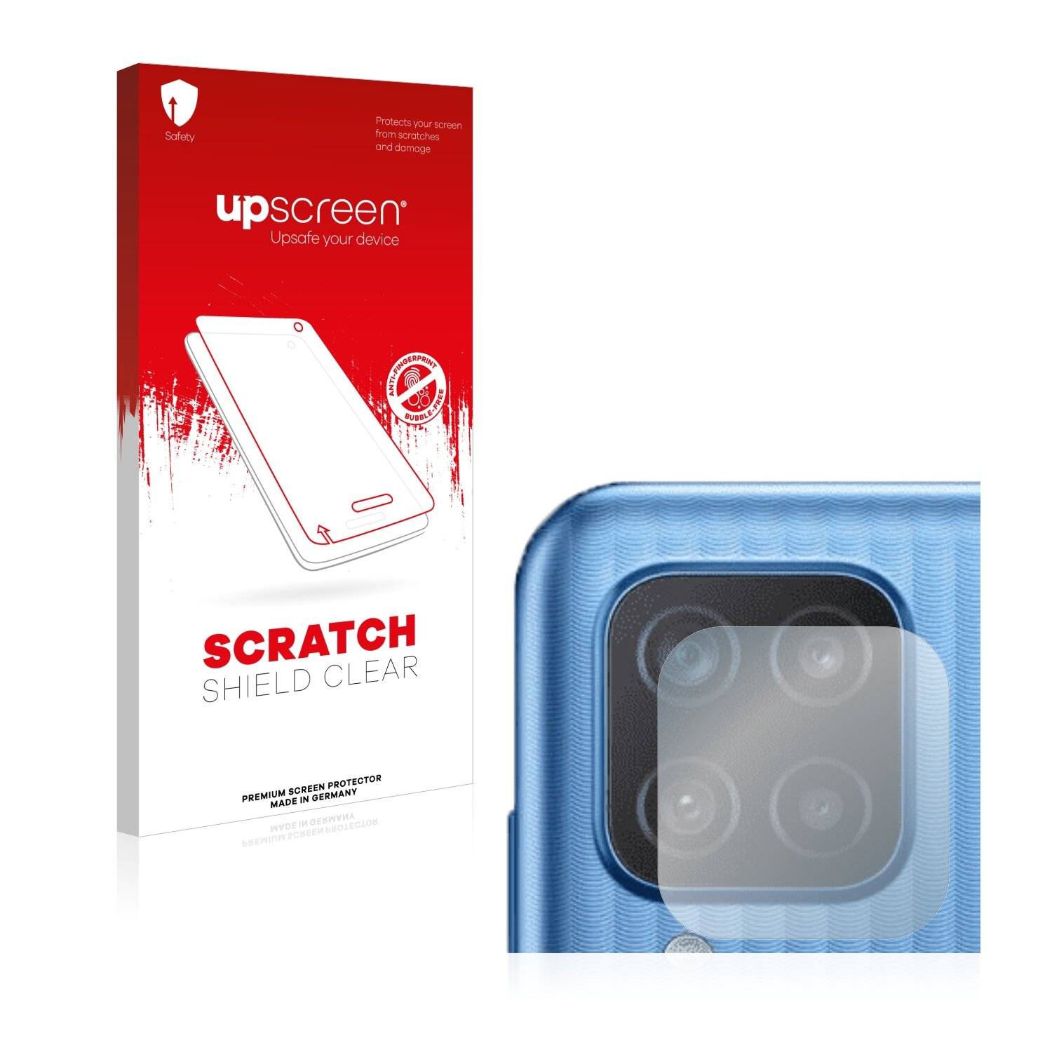upscreen Scratch Shield Clear Premium Displayschutzfolie für Samsung Galaxy M12 (NUR