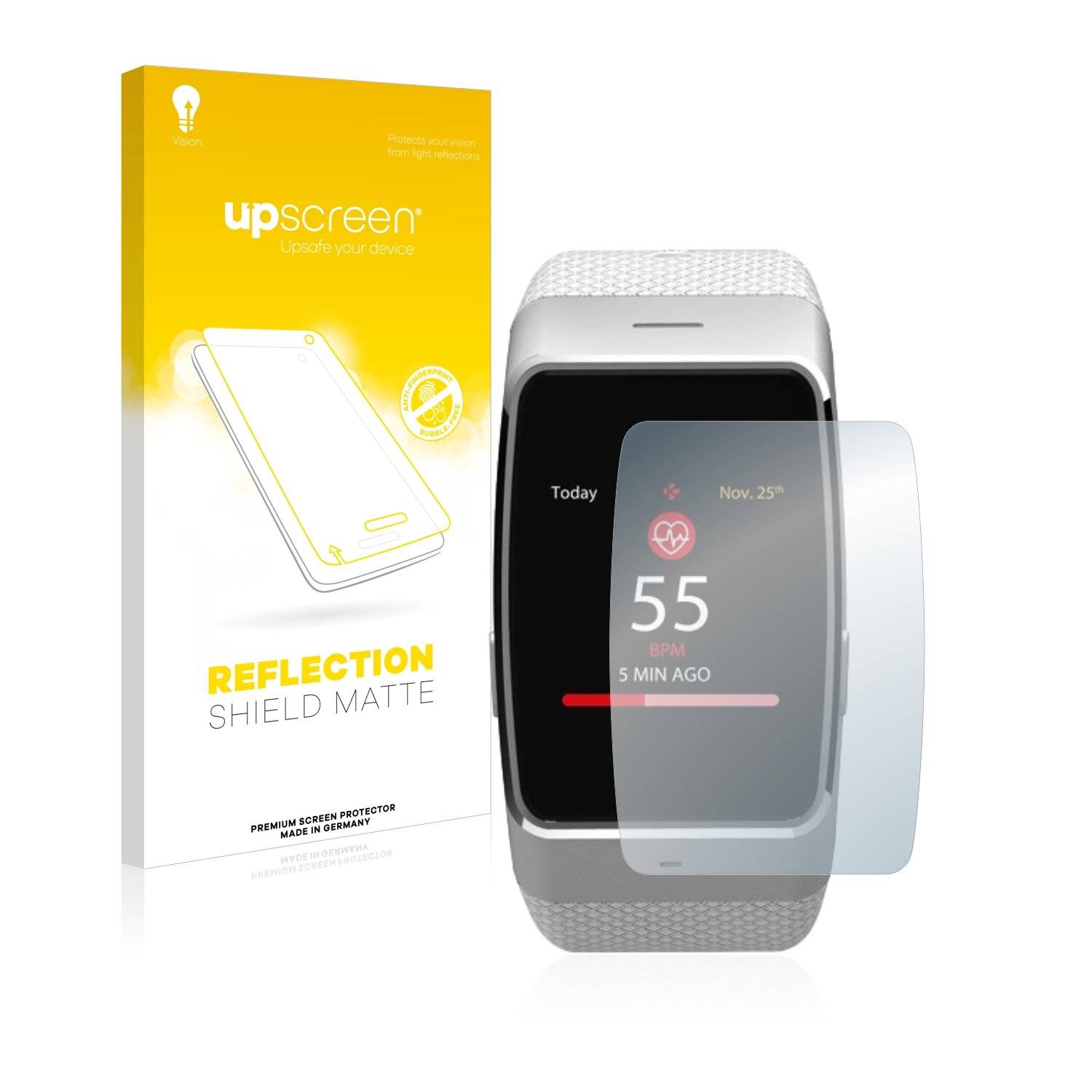 upscreen Reflection Shield Matte Premium Displayschutzfolie für MyKronoz ZeWatch