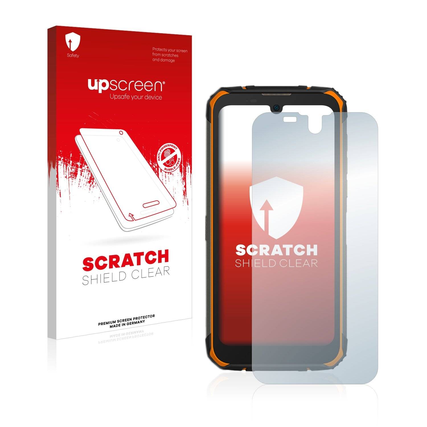 upscreen Scratch Shield Clear Premium Displayschutzfolie für Doogee