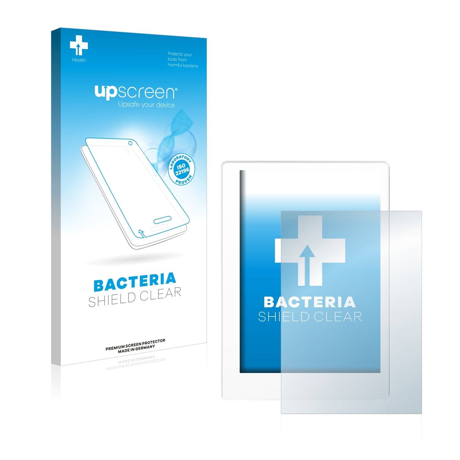 upscreen Bacteria Shield Clear Premium Antibakterielle Displayschutzfolie für Hanvon 9701