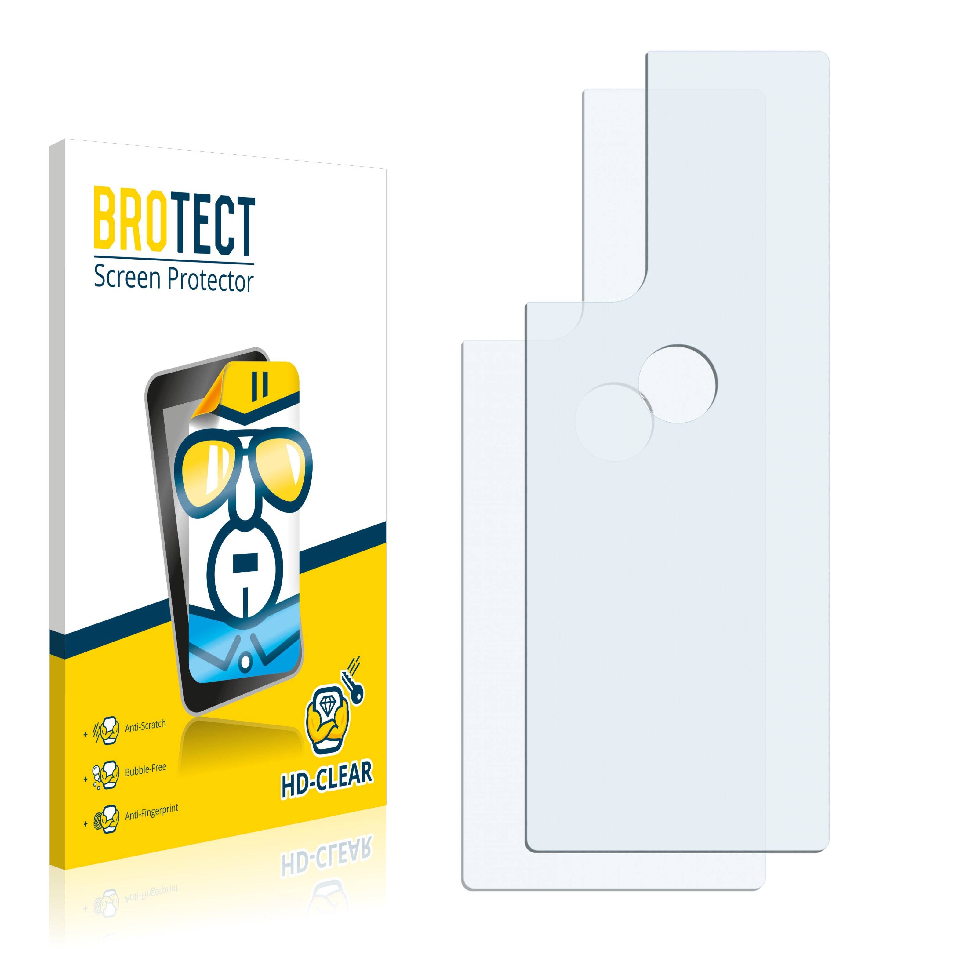 2x BROTECT HD-Clear Displayschutzfolie für Motorola Edge 20 Pro