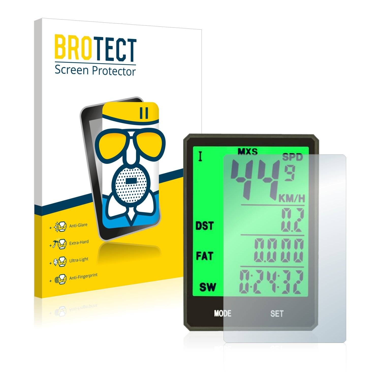 BROTECT AirGlass Matte Schutzglas Folie für Kastewill Bike