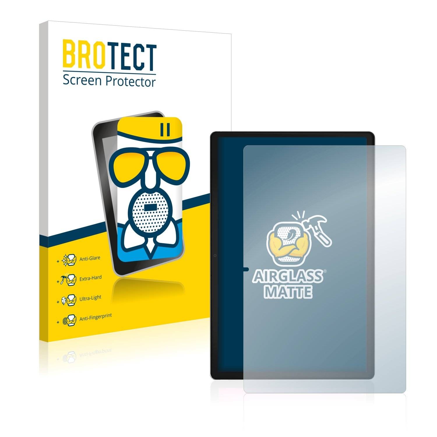 BROTECT AirGlass Matte Schutzglas Folie für Jumper Ezpad