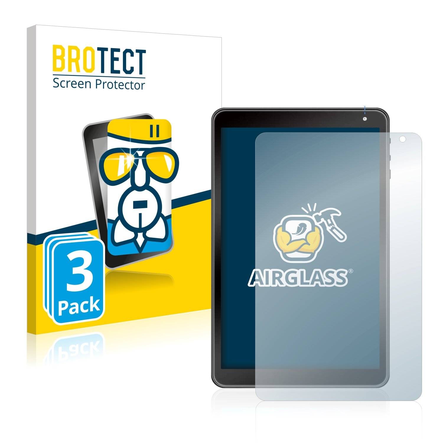 3x BROTECT AirGlass Schutzglas Folie für Awow