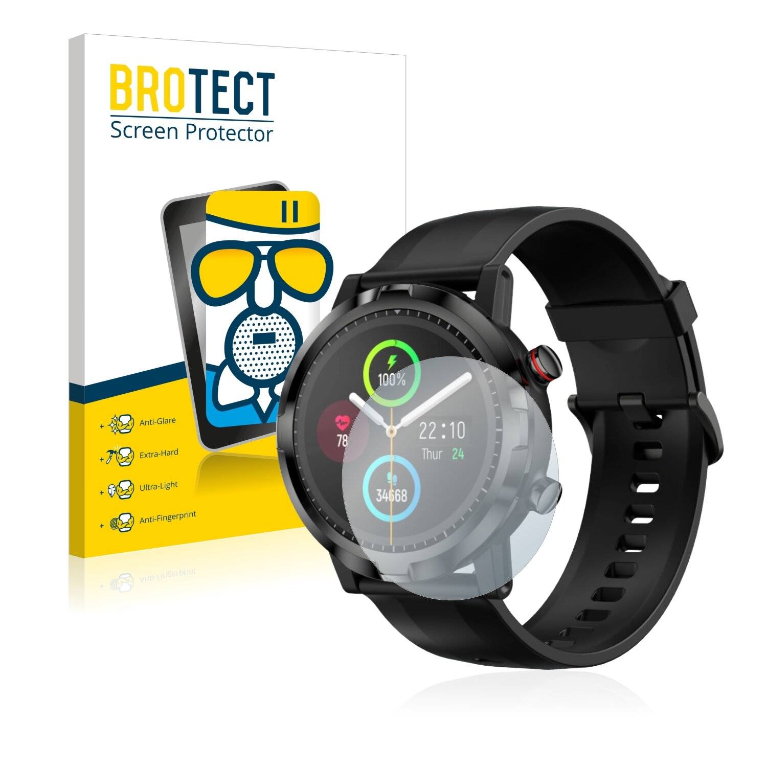 BROTECT AirGlass Matte Schutzglas Folie für Xiaomi Haylou