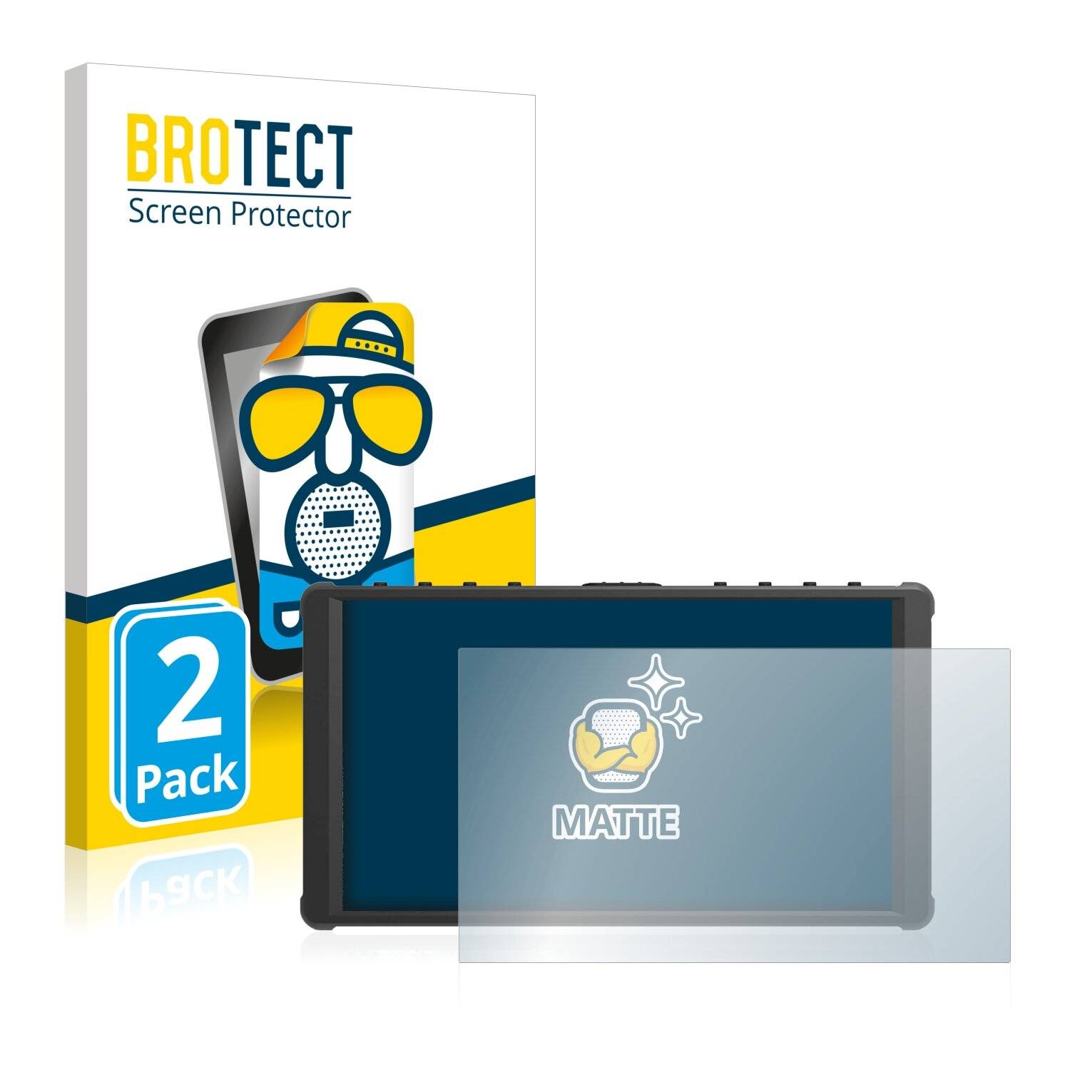 2x BROTECT Matte Displayschutzfolie für Portkeys P6 - Entspiegelt,