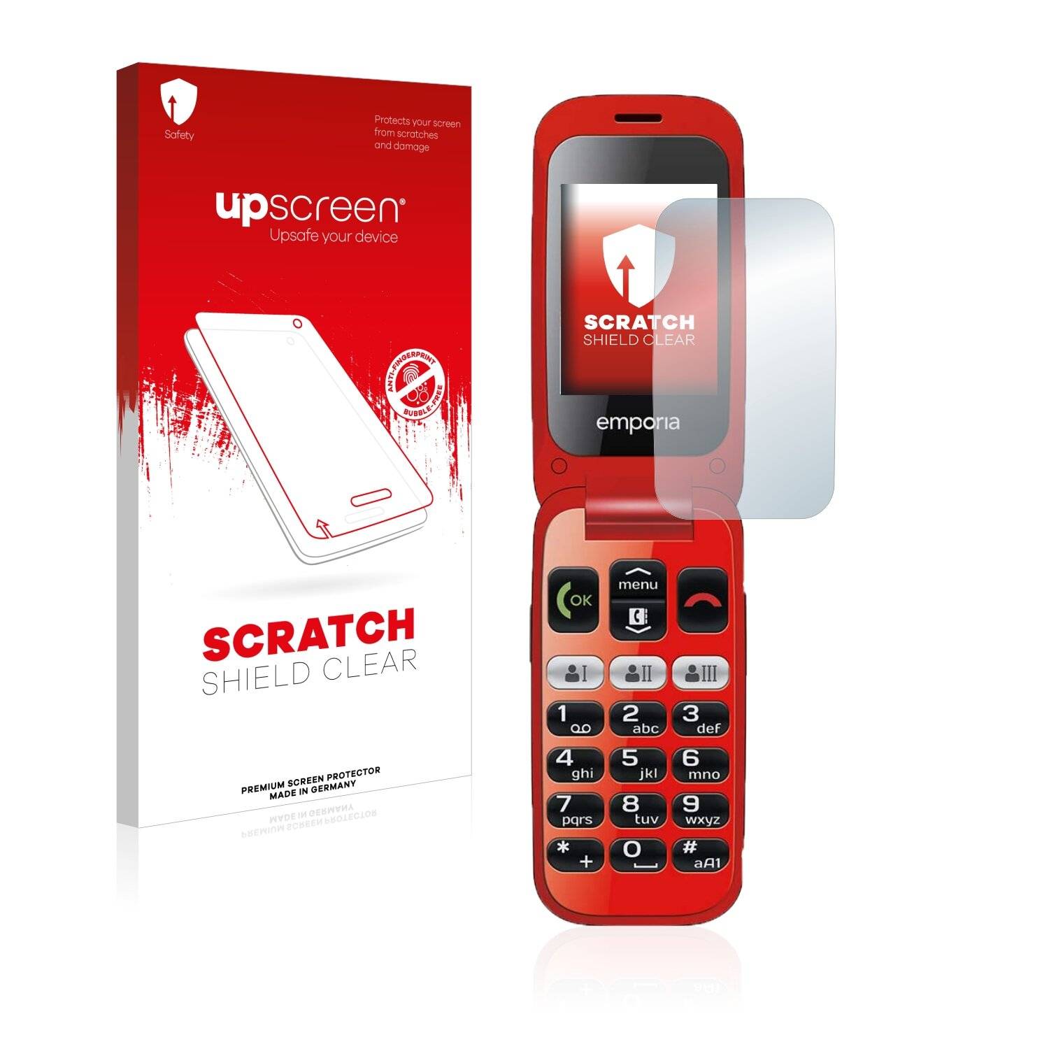 upscreen Scratch Shield Clear Premium Displayschutzfolie für Emporia