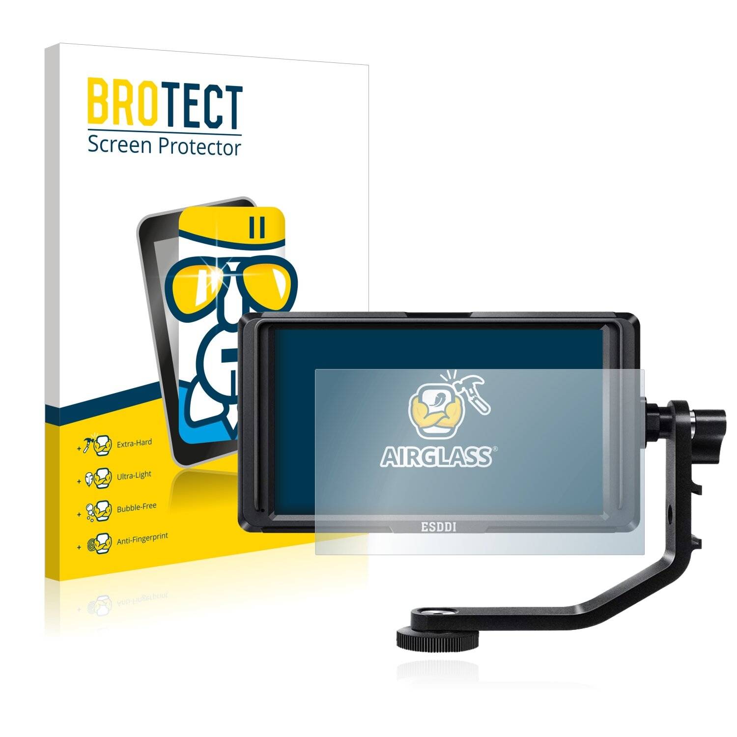 BROTECT AirGlass Schutzglas Folie für ESDDI F5
