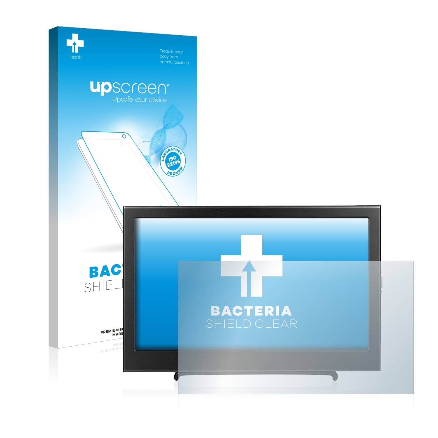 upscreen Bacteria Shield Clear Premium Antibakterielle Displayschutzfolie für Kenowa