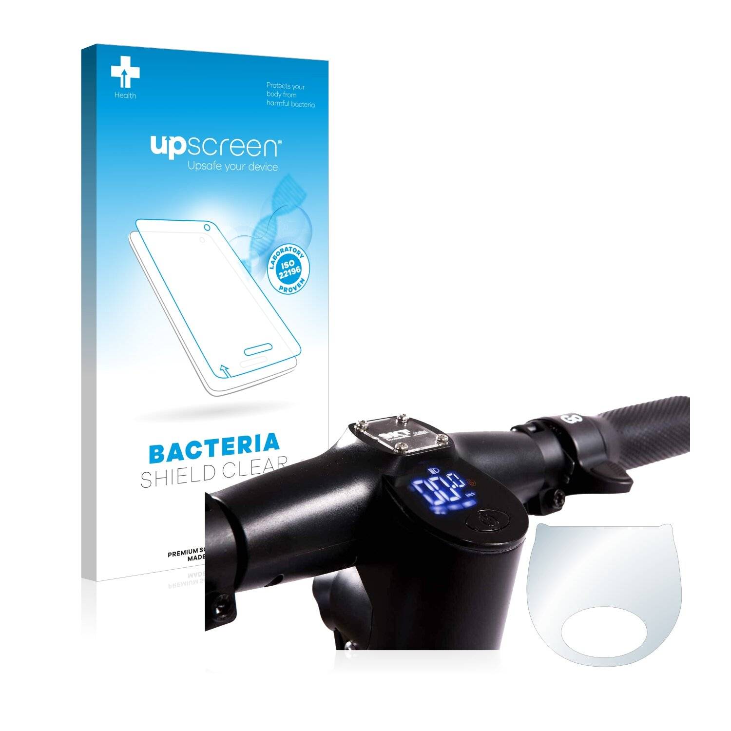 upscreen Bacteria Shield Clear Premium Antibakterielle Displayschutzfolie für SXT