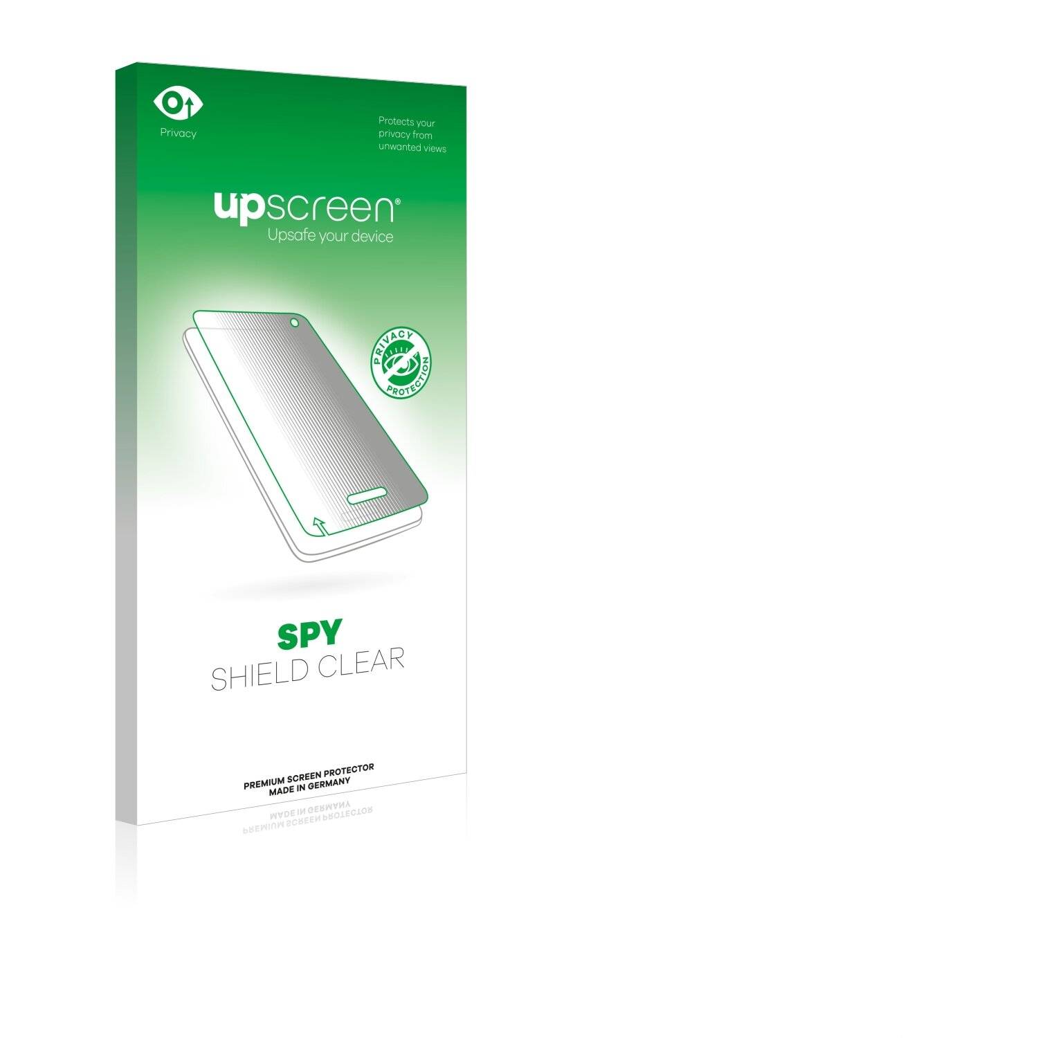 upscreen Spy Shield Clear Premium Blickschutzfolie für Realme Race