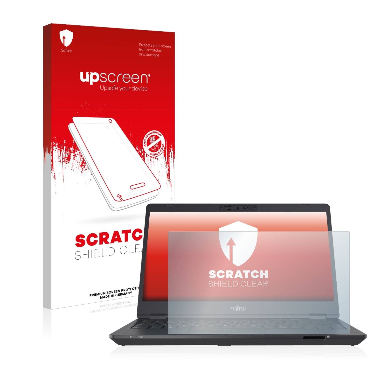 upscreen Scratch Shield Clear Premium Displayschutzfolie für Fujitsu Lifebook