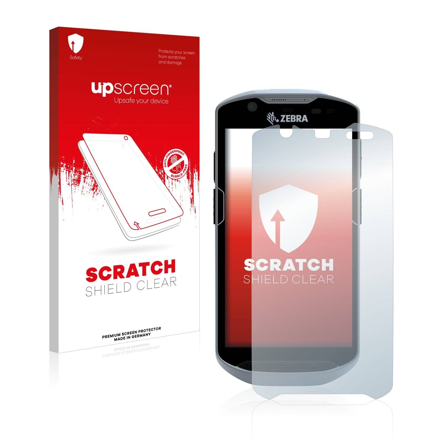 upscreen Scratch Shield Clear Premium Displayschutzfolie für Zebra