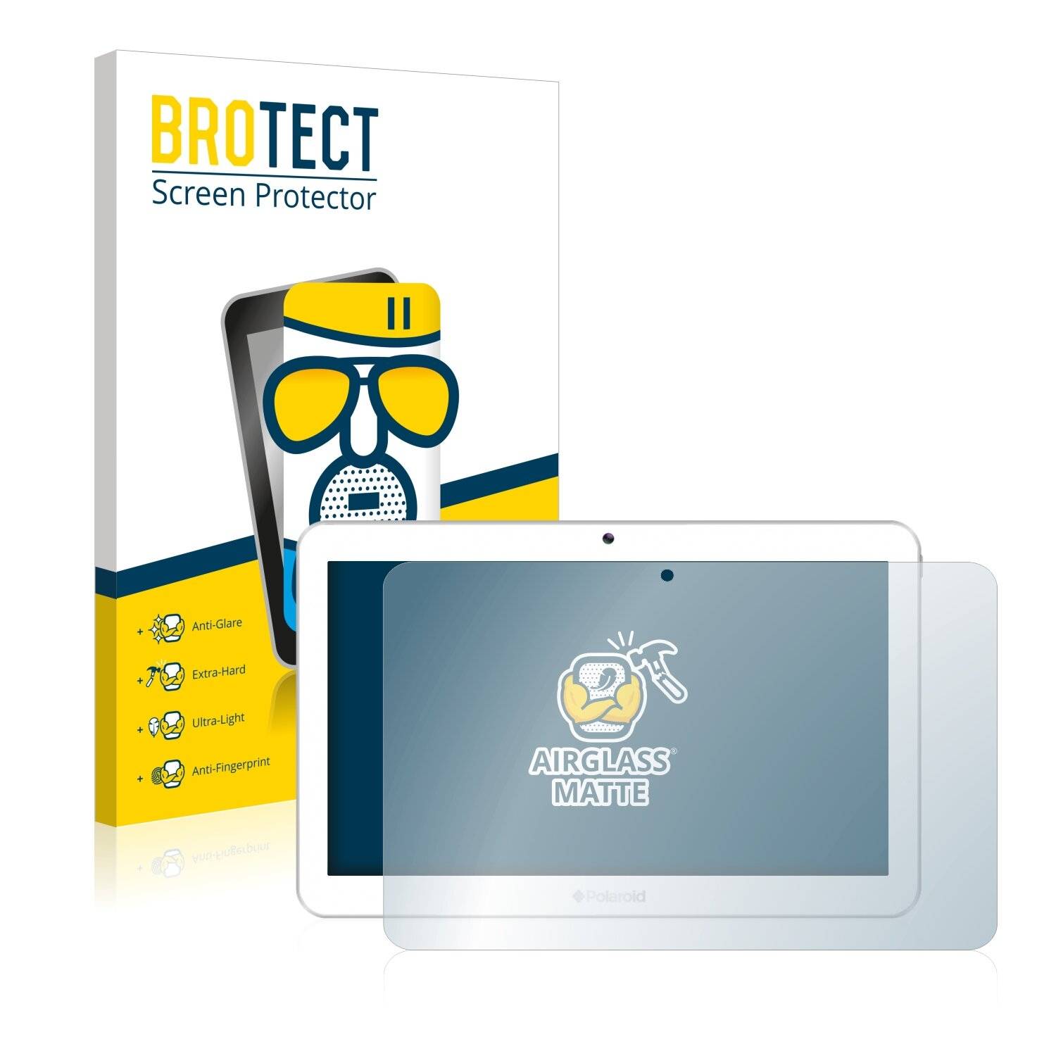 BROTECT AirGlass Matte Schutzglas Folie für Polaroid Mobility
