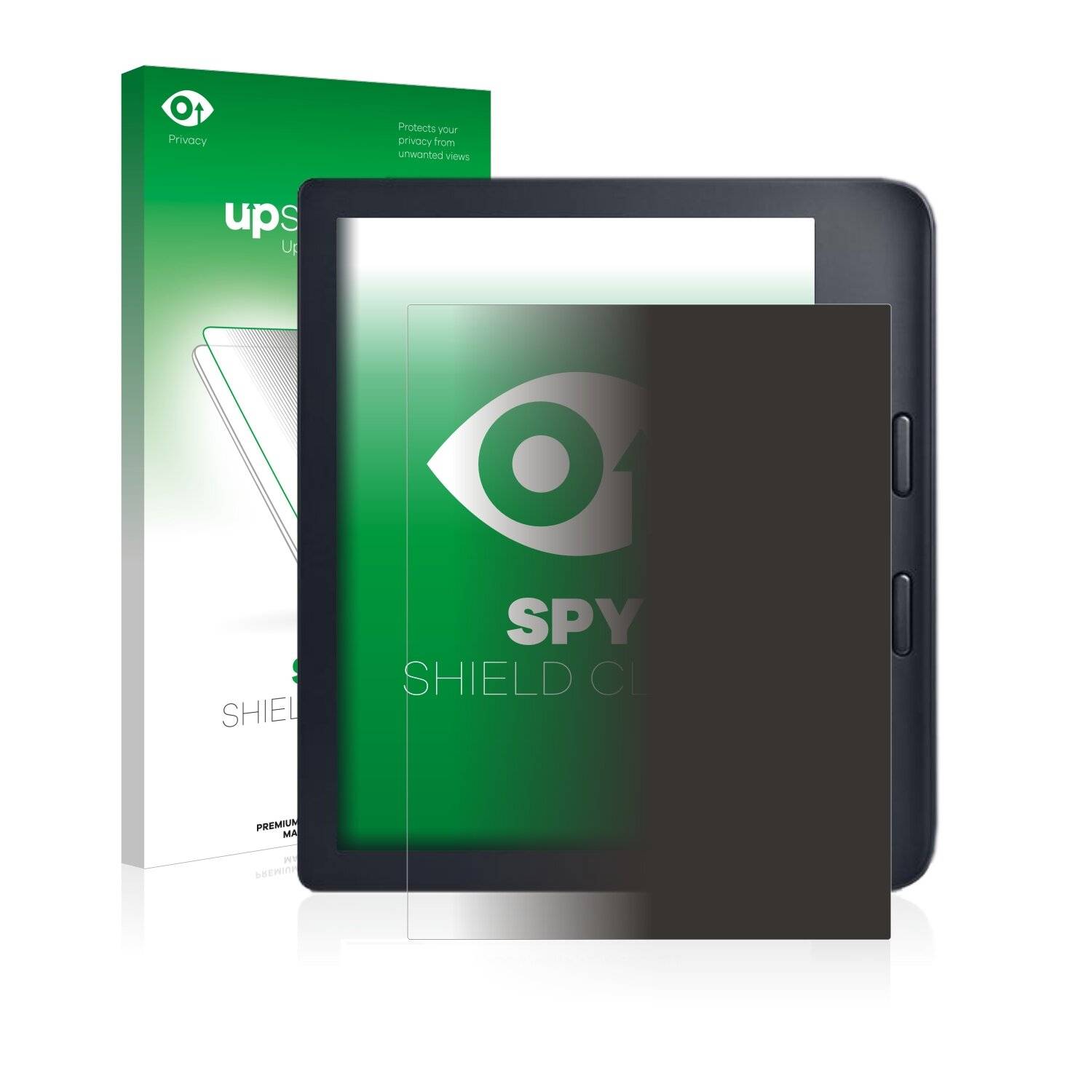 upscreen Spy Shield Clear Premium Blickschutzfolie für Kobo Libra