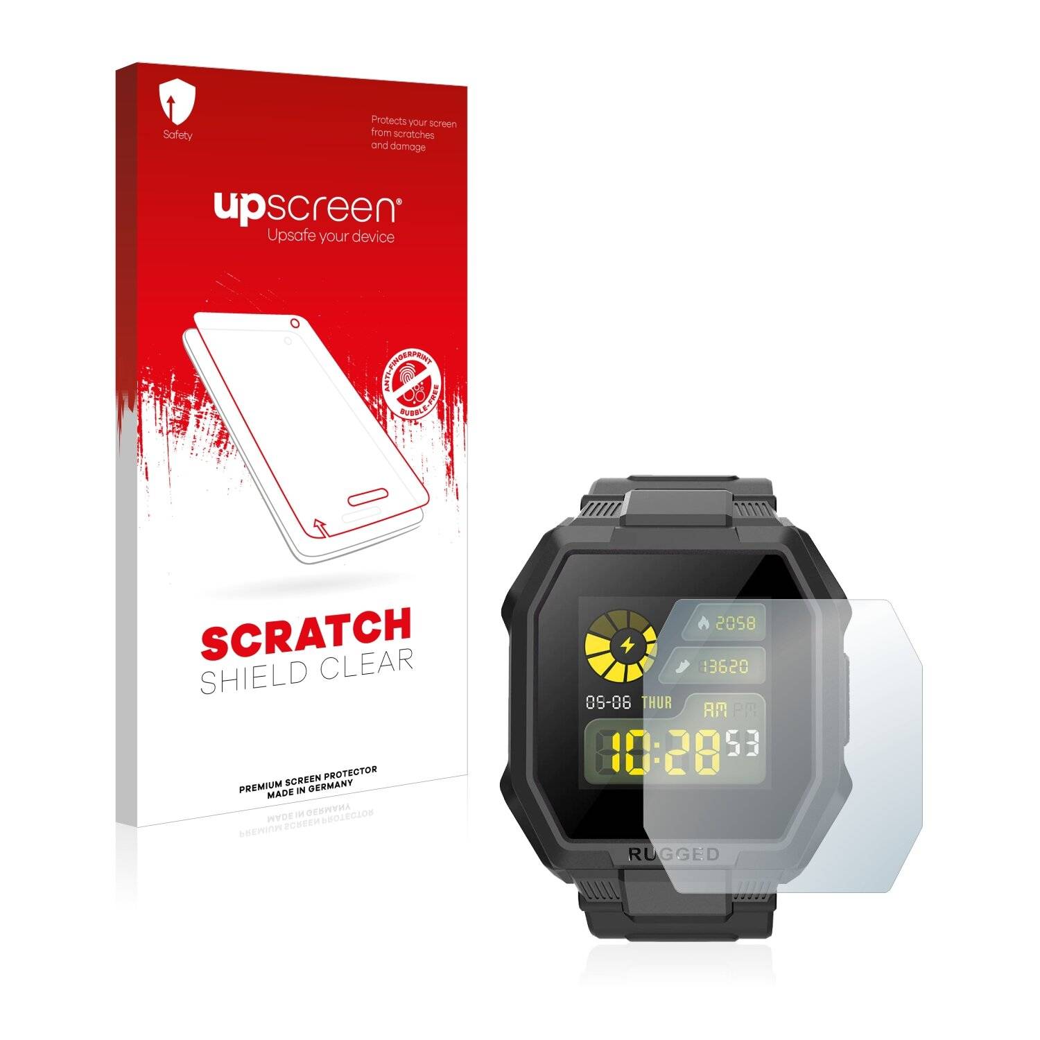 upscreen Scratch Shield Clear Premium Displayschutzfolie für Blackview