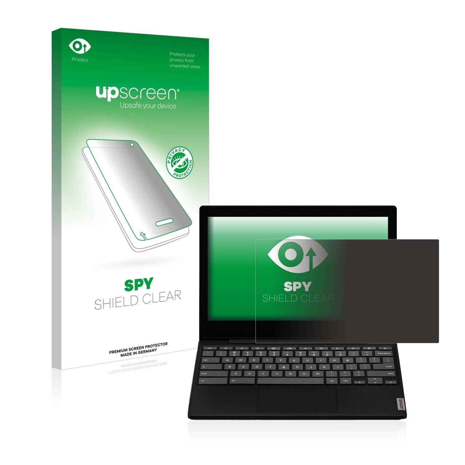 upscreen Spy Shield Clear Premium Blickschutzfolie für HP ZBook 15v