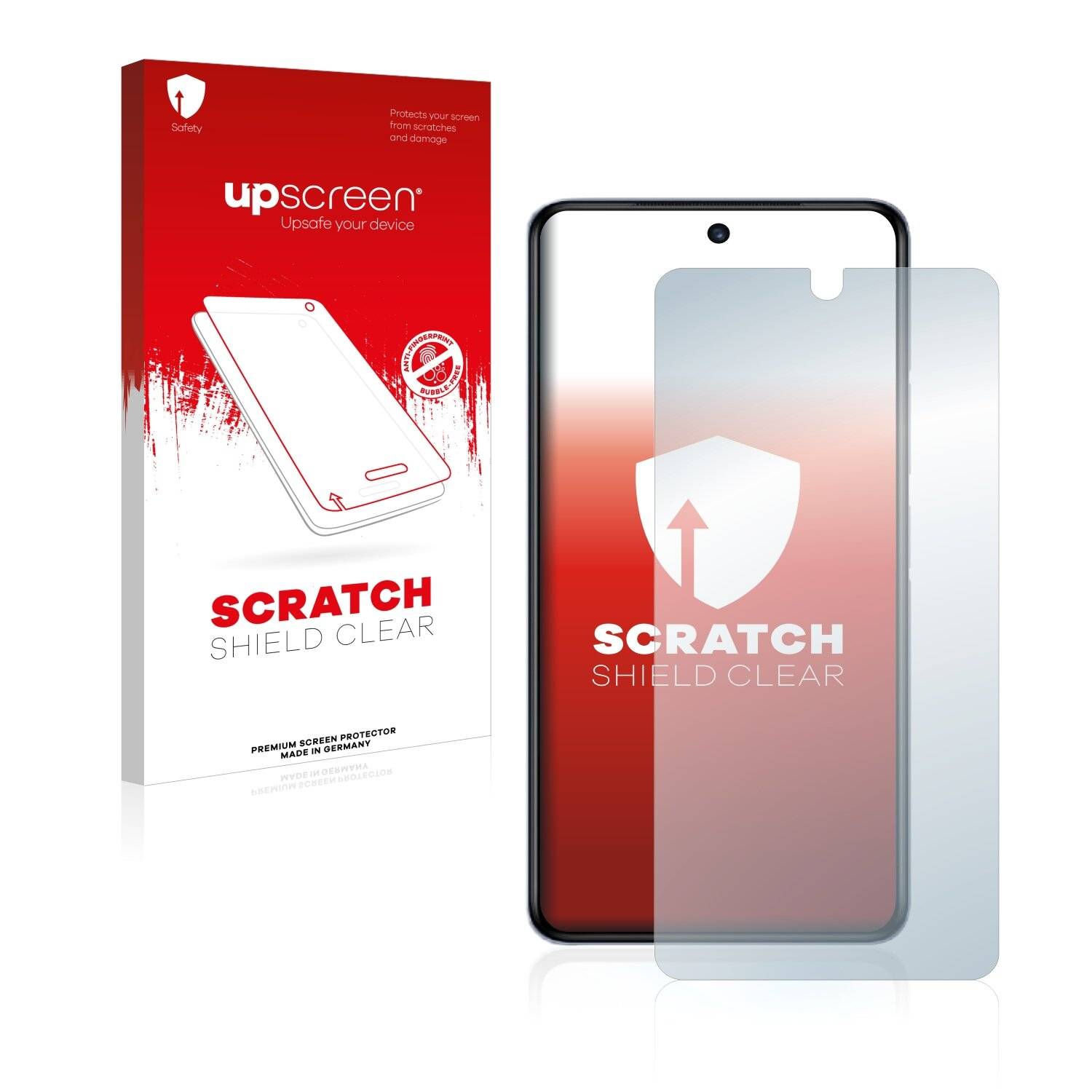 upscreen Scratch Shield Clear Premium Displayschutzfolie für Vivo
