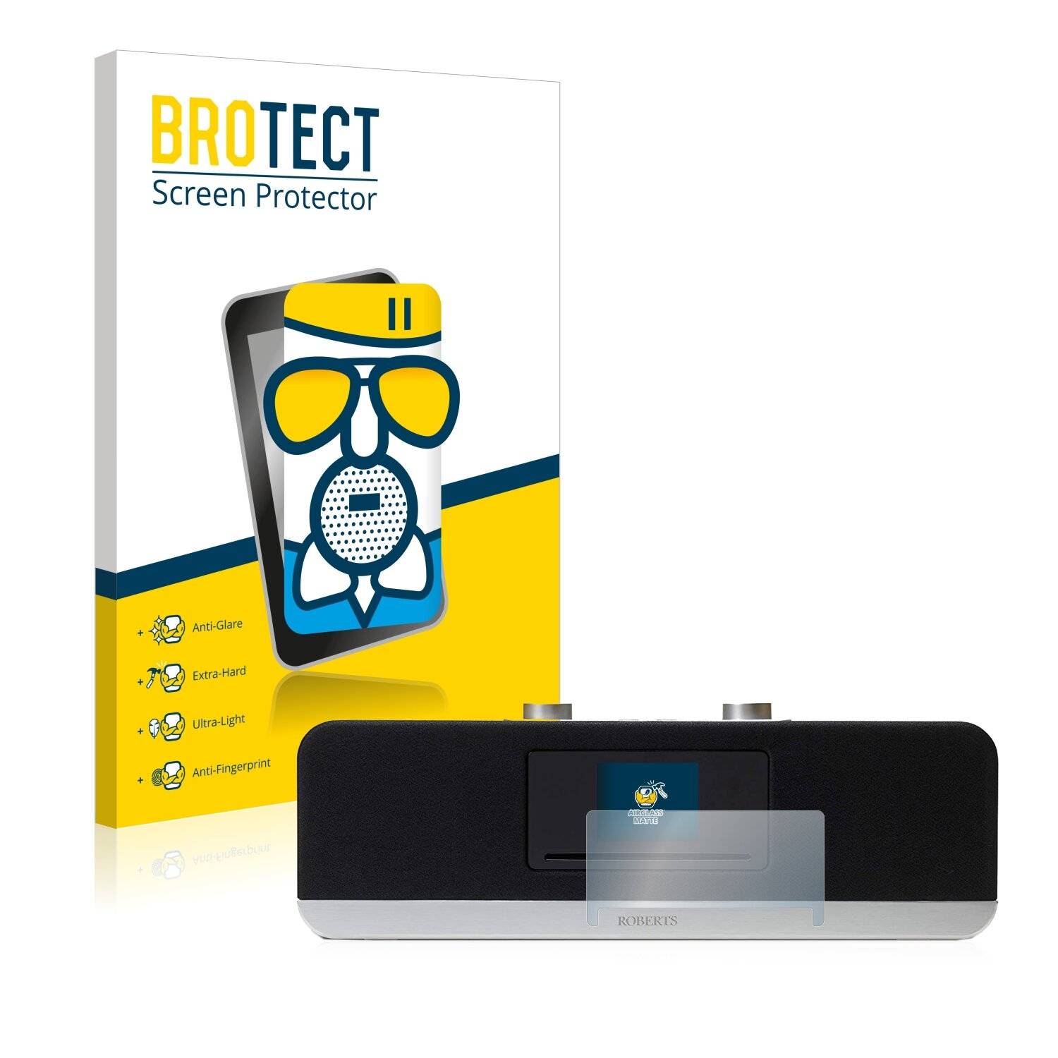 BROTECT AirGlass Matte Schutzglas Folie für Roberts Stream