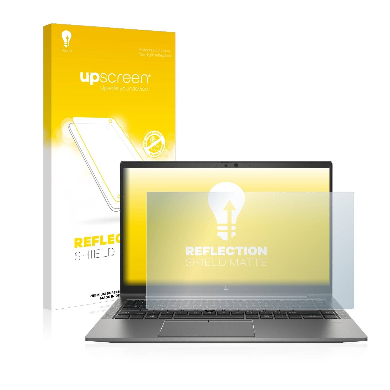 upscreen Reflection Shield Matte Premium Displayschutzfolie für HP ZBook Firefly 14