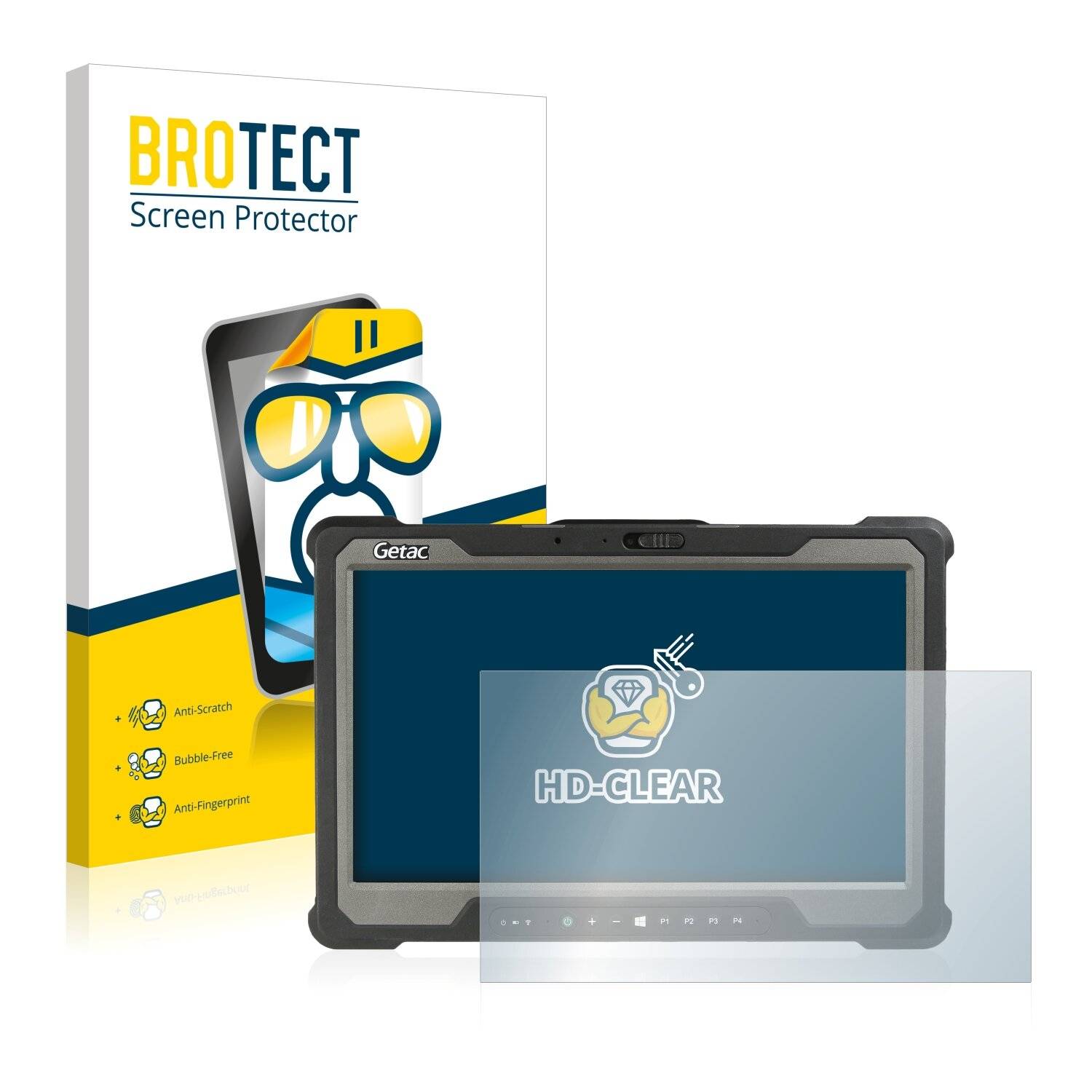 BROTECT HD-Clear Displayschutzfolie für Getac