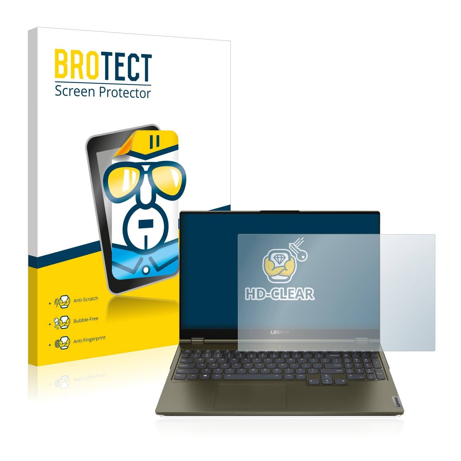 BROTECT HD-Clear Displayschutzfolie für Lenovo Legion C7