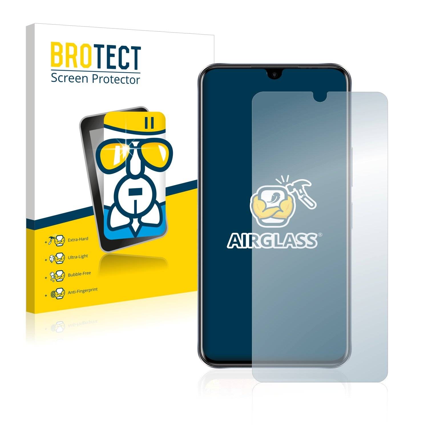 BROTECT AirGlass Schutzglas Folie für Infinix Note