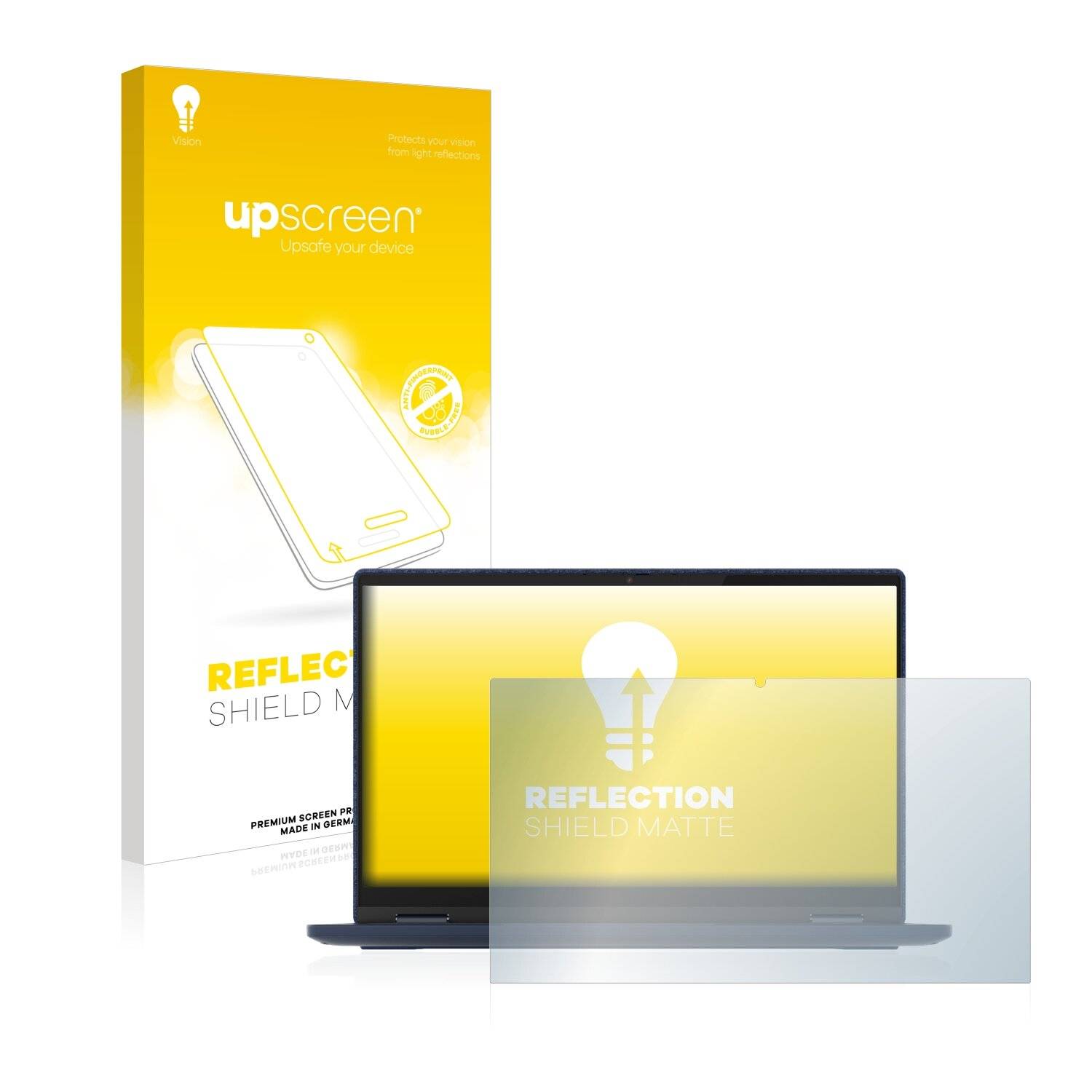 upscreen Reflection Shield Matte Premium Displayschutzfolie für Lenovo Yoga 6