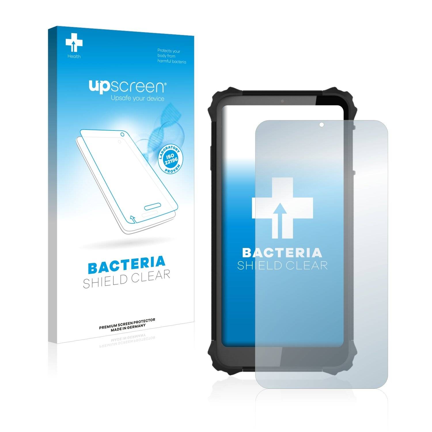 upscreen Bacteria Shield Clear Premium Antibakterielle Displayschutzfolie für DT Research