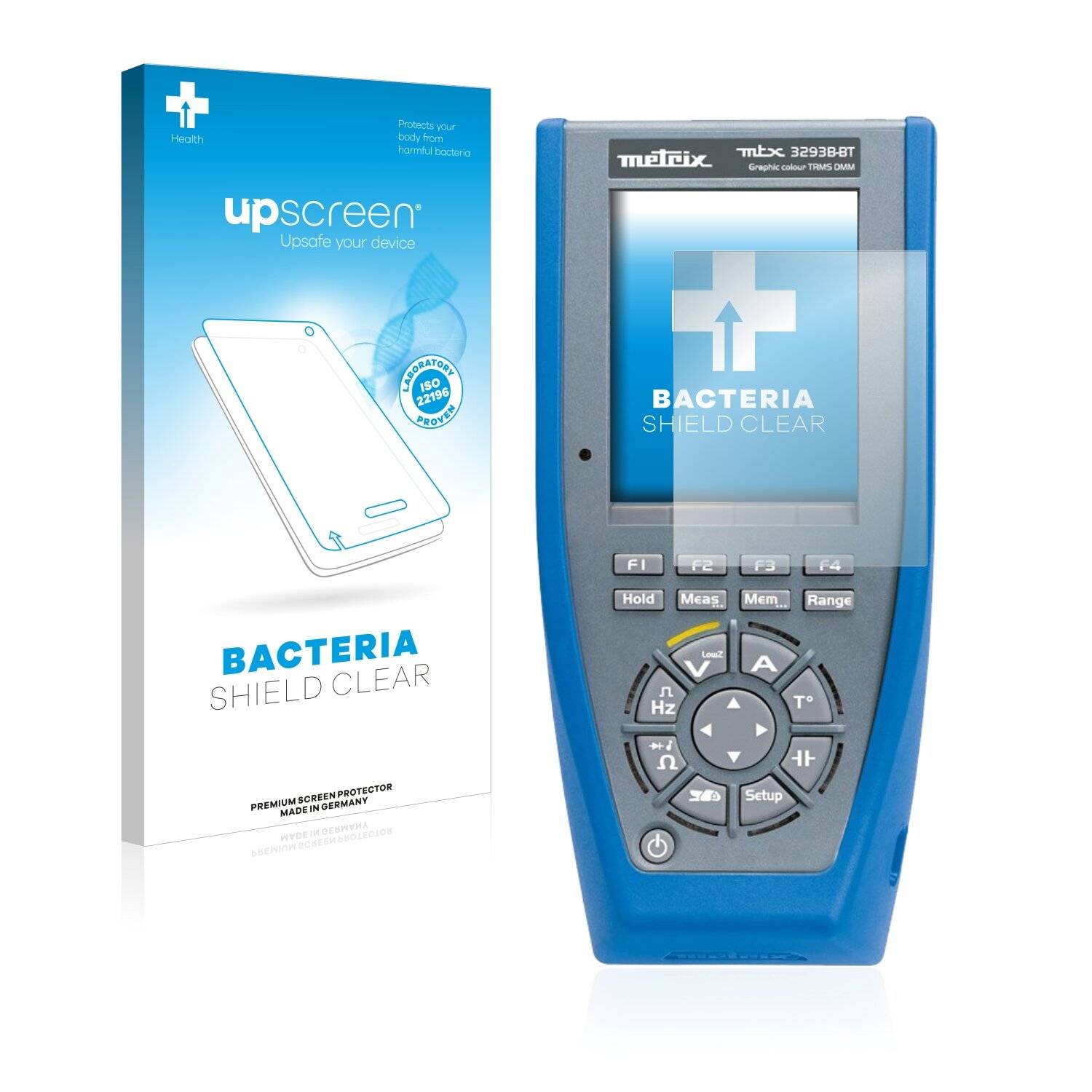 upscreen Bacteria Shield Clear Premium Antibakterielle Displayschutzfolie für Chauvin
