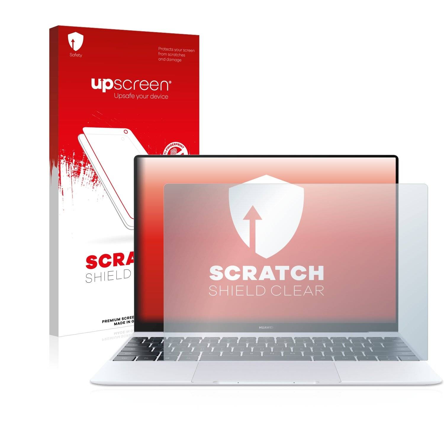 upscreen Scratch Shield Clear Premium Displayschutzfolie für Huawei MateBook X