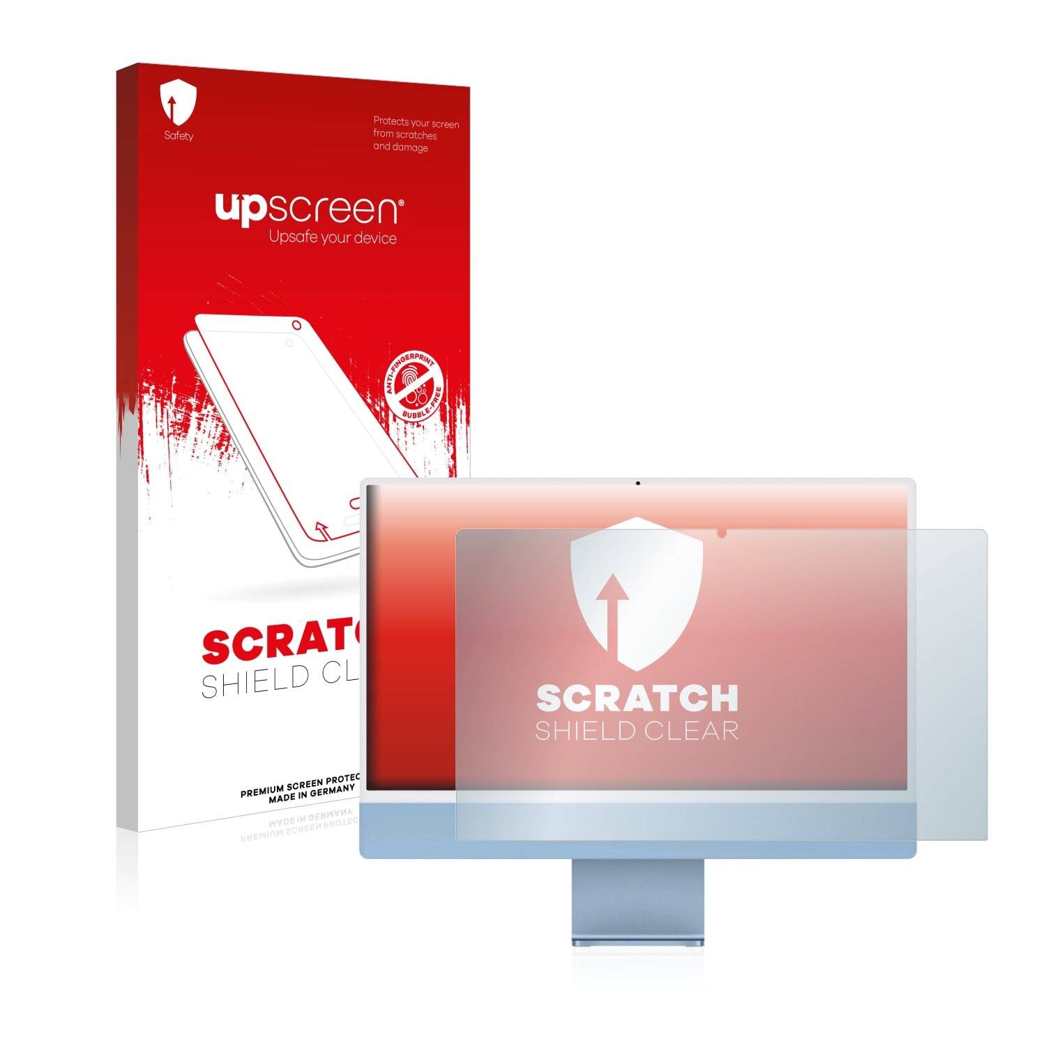 upscreen Scratch Shield Clear Premium Displayschutzfolie für Apple iMac 24