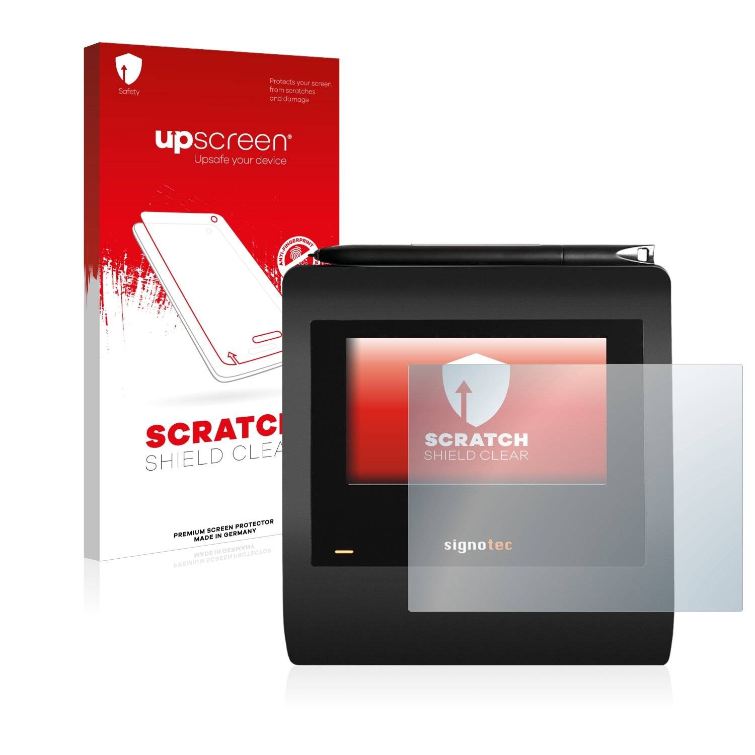 upscreen Scratch Shield Clear Premium Displayschutzfolie für Signotec