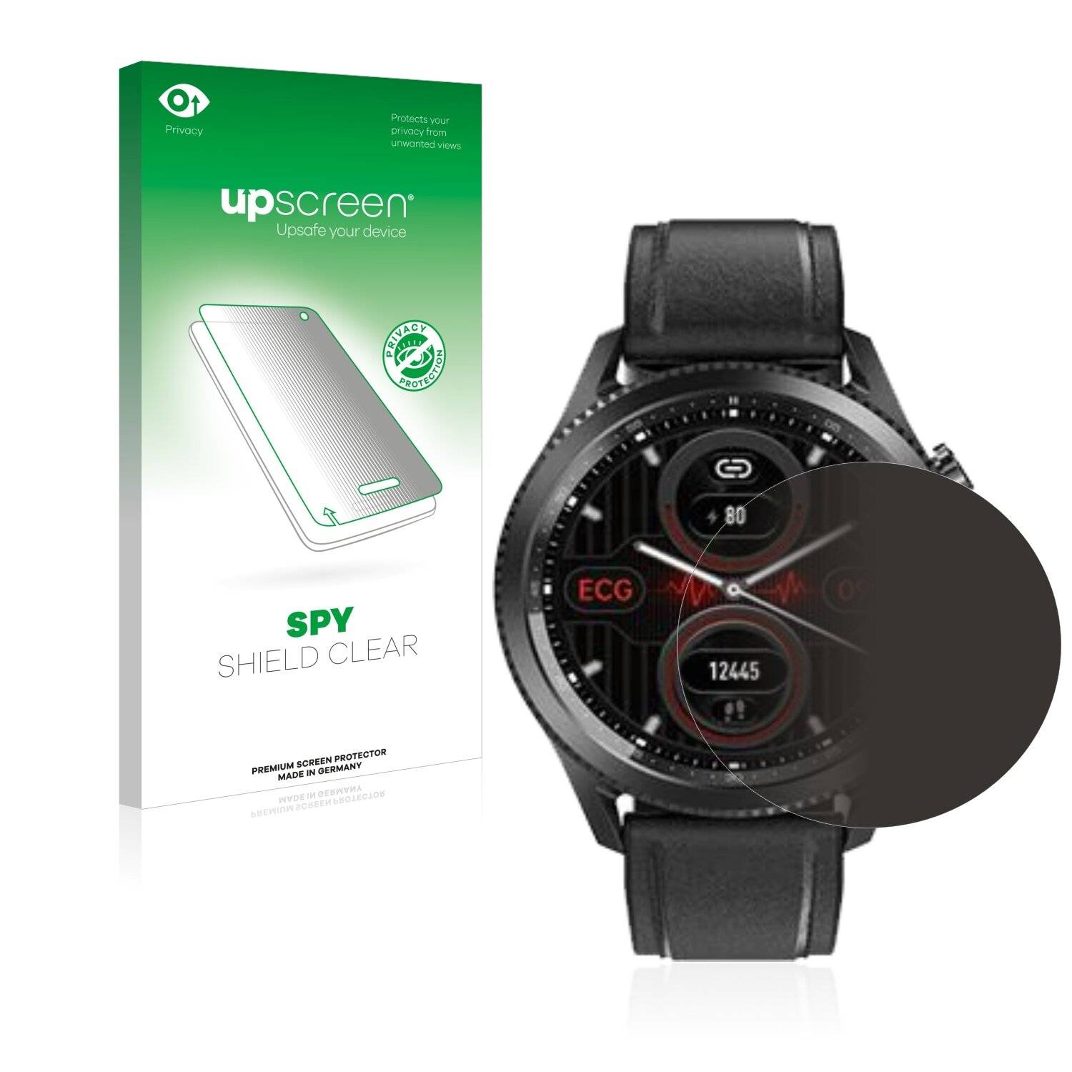 upscreen Spy Shield Clear Premium Blickschutzfolie für North Edge