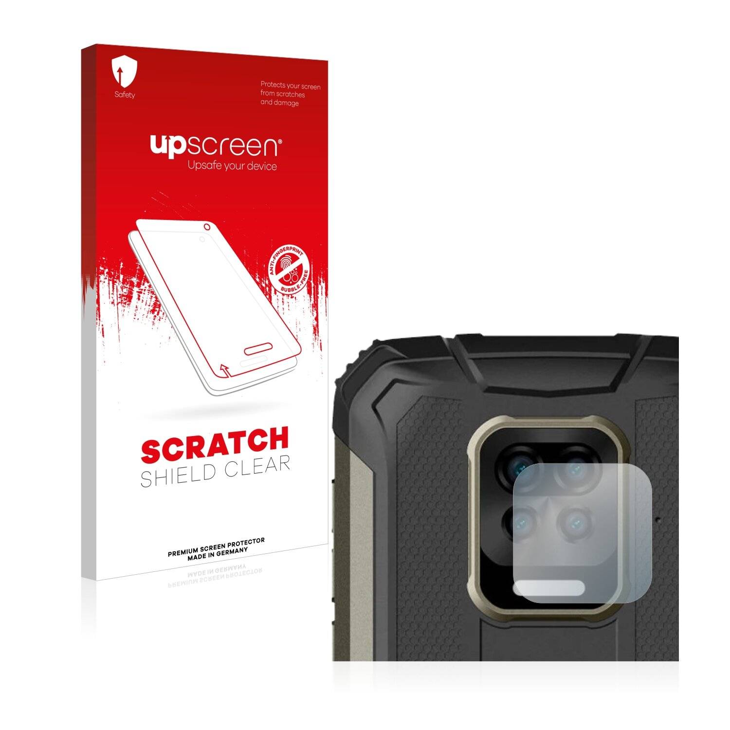 upscreen Scratch Shield Clear Premium Displayschutzfolie für Doogee S59 (NUR