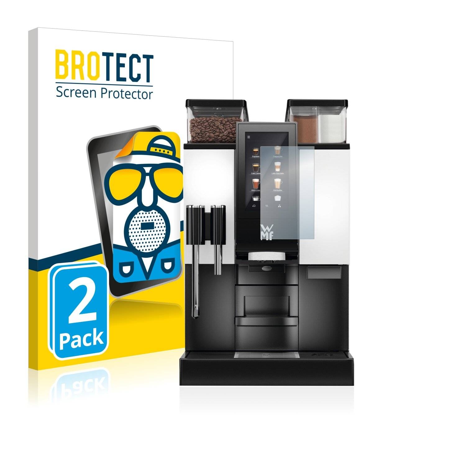 2x BROTECT Matte Displayschutzfolie für WMF 1300 S - Entspiegelt,