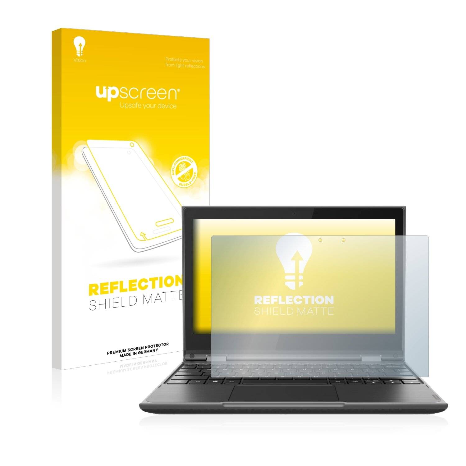 upscreen Reflection Shield Matte Premium Displayschutzfolie für Lenovo