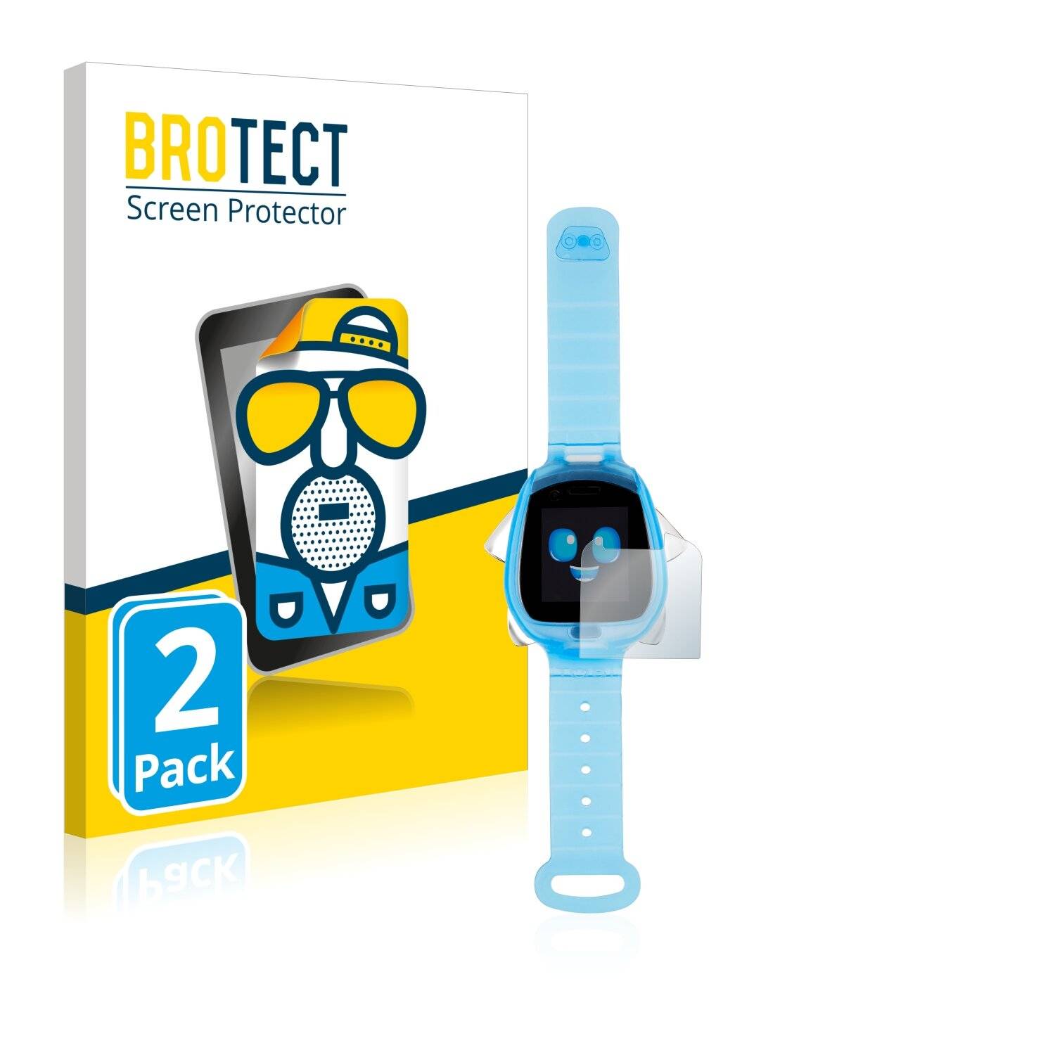 2x BROTECT Matte Displayschutzfolie für Little Tikes Tobi Robot - Entspiegelt,
