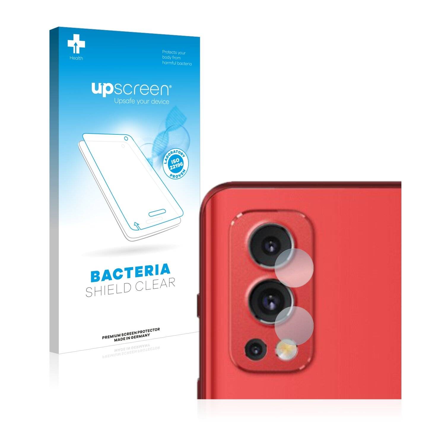 upscreen Bacteria Shield Clear Premium Antibakterielle Displayschutzfolie für Ansung