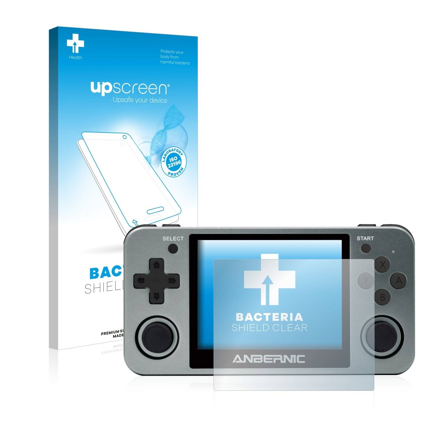 upscreen Bacteria Shield Clear Premium Antibakterielle Displayschutzfolie für Anbernic