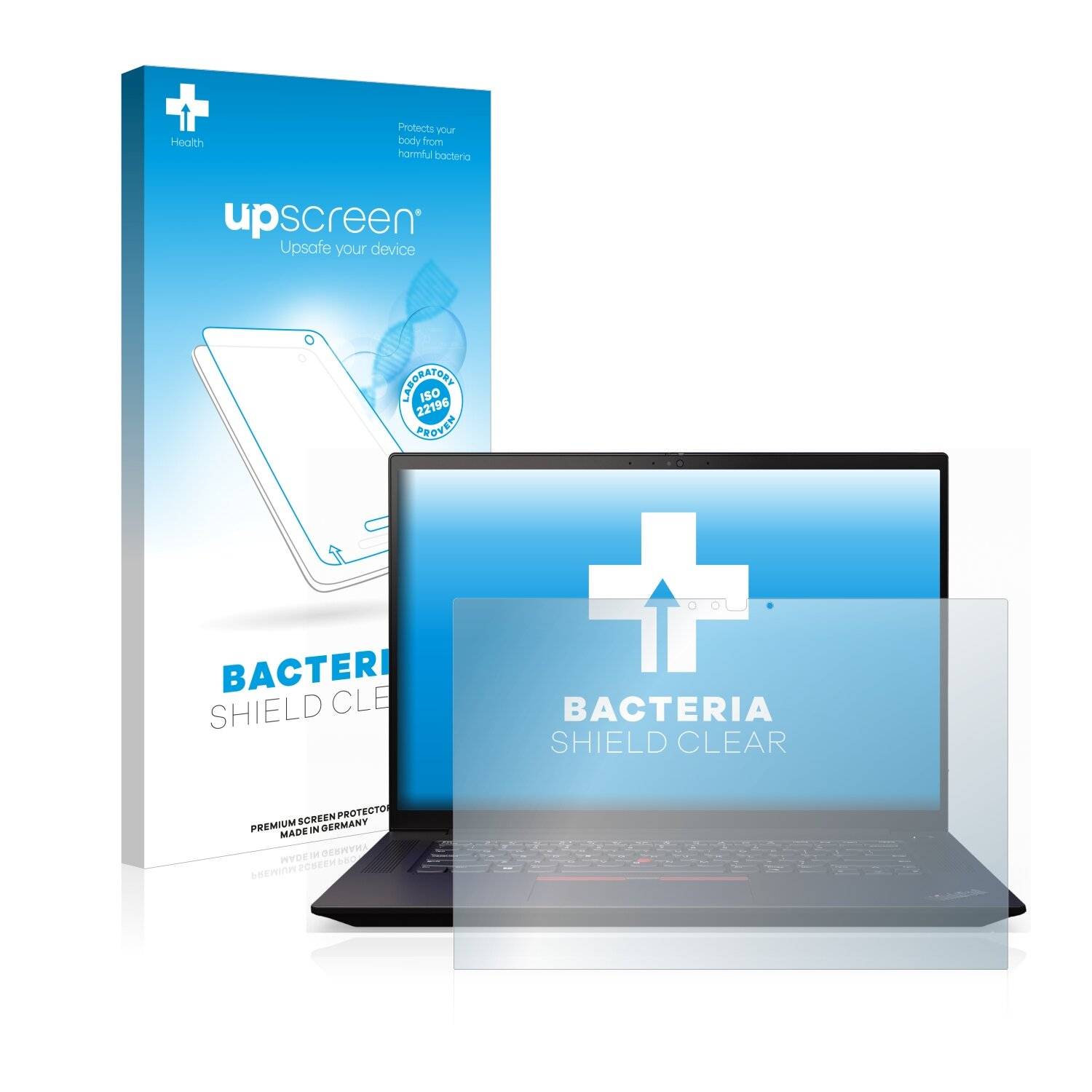 upscreen Bacteria Shield Clear Premium Antibakterielle Displayschutzfolie für Lenovo