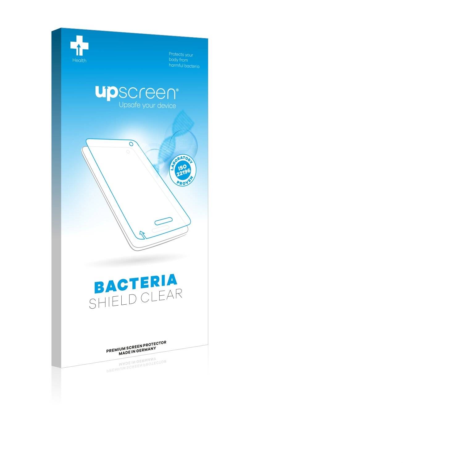 upscreen Bacteria Shield Clear Premium Antibakterielle Displayschutzfolie für Realme Race