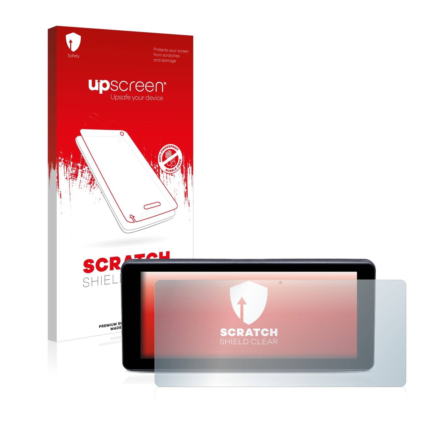 upscreen Scratch Shield Clear Premium Displayschutzfolie für Hansshow Carplay Dashboard